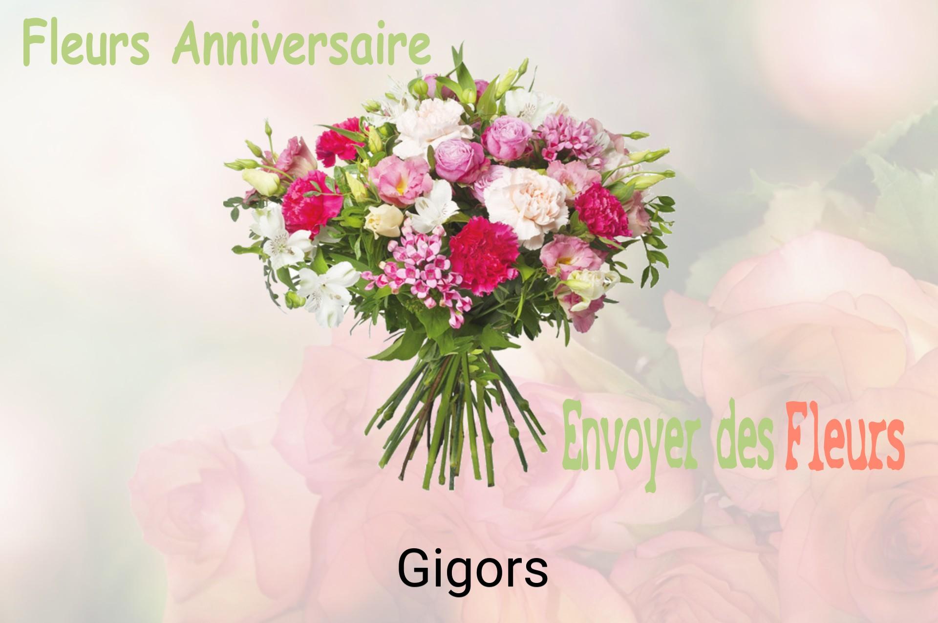 Bouquet de fleurs d’anniversaire livré à Gigors